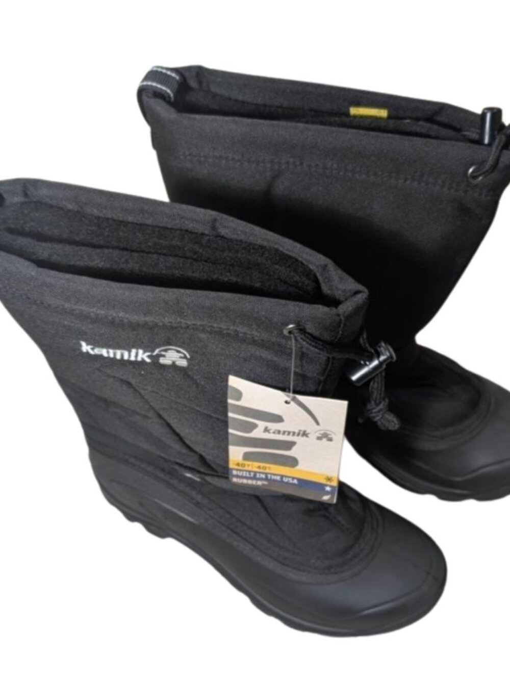 Kamik Snowfall Men’s 9 Winter Boots Waterproof Insulated NWT USA